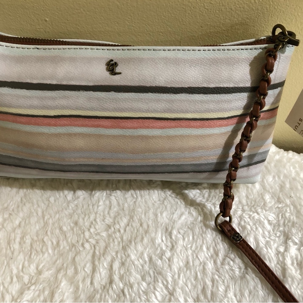 Mwomen’s Boho Crossbody Bag Striped Artisan Handbag purse | Wear 3 Ways